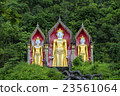 Buddha statues in the woods,Thailand 23561064