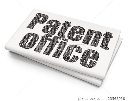 Law concept: Patent Office on Blank Newspaper Law concept: Patent Office on Blank Newspaper 23562938