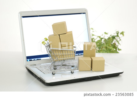 PC and luggage 23563085