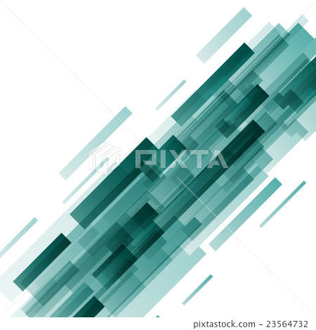 Abstract green rectangles technology background Abstract green rectangles technology background 23564732