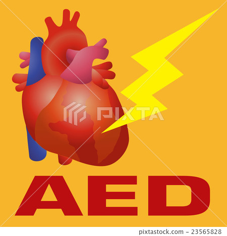 AED image illustration AED image illustration 23565828
