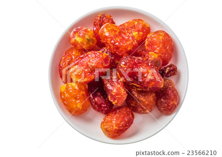 Dried fruit of mini tomato Dried fruit of the tomato 23566210
