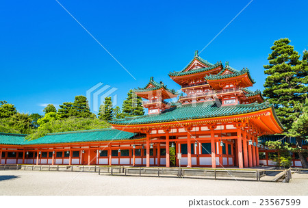 Soryuro, Castle in the corner at Heian Shrine in 23567599