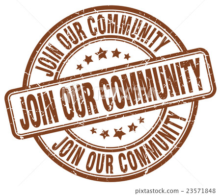 join our community brown grunge round rubber stamp join our community brown grunge round rubber stamp 23571848
