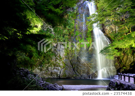 Light up of Waterfall of Minoh Minoh Minoo 23574438