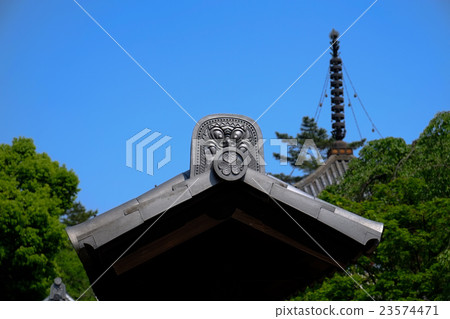 Kawagoe Daichi Kitain Roof roof tile and Takaoka Kawagoe Daichi Kitain Roof roof tile and Takaoka 23574471