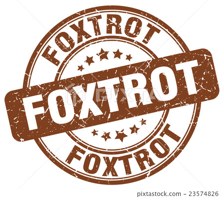 foxtrot brown grunge round vintage rubber stamp foxtrot brown grunge round vintage rubber stamp 23574826