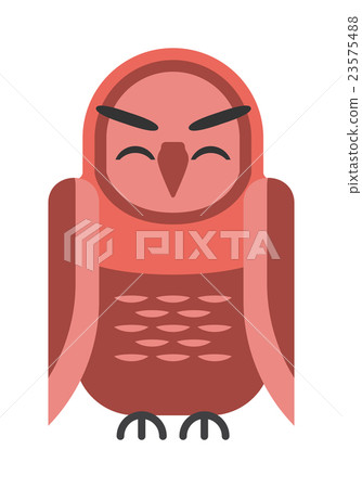 Cartoon owl vector 23575488