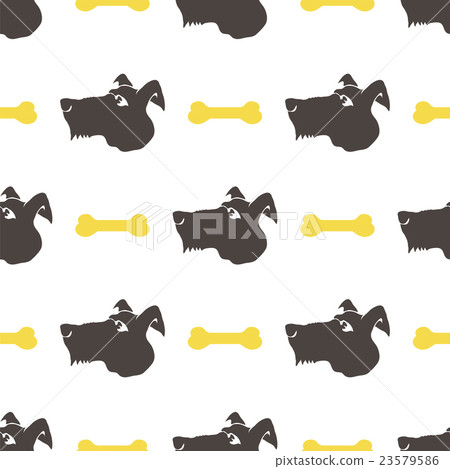 Dog Seamless Animal Pattern 23579586