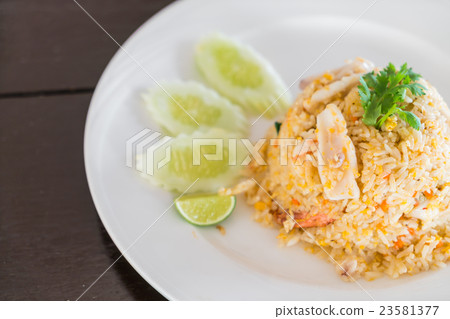 Rice with squid Rice with squid 23581377