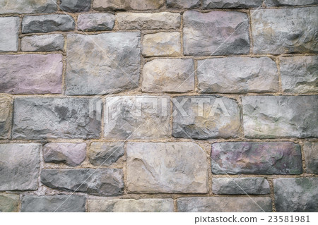 Stone wall texture background Stone wall texture background 23581981