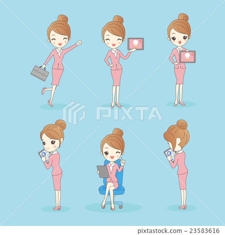 business woman use tablet pc 23583616