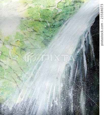 瀑布剪影 23584073