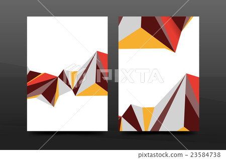 3d abstract geometric shapes. Modern minimal 23584738