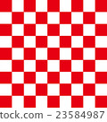 Checkered flag red 23584987
