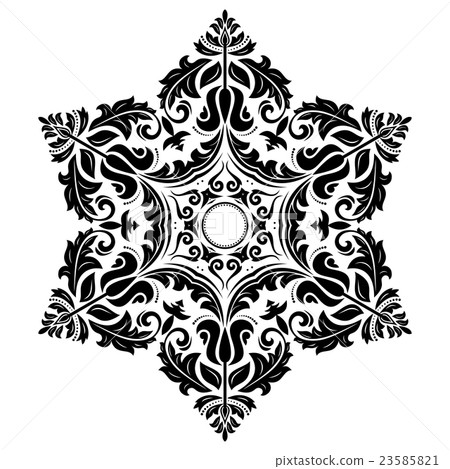 Oriental Abstract Vector Pattern 23585821