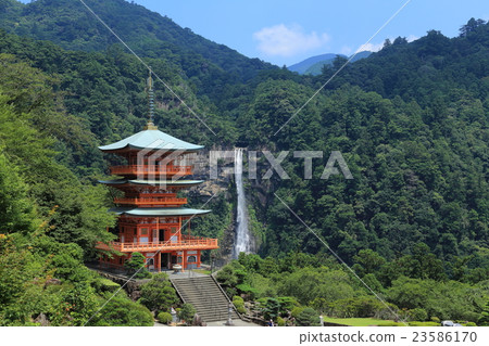 Nachiyama Aoigawa Temple Otaki 23586170