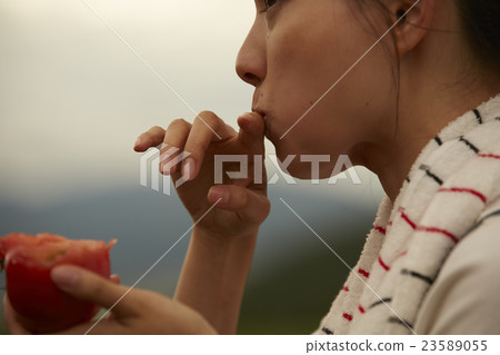 農業女孩畫像 23589055