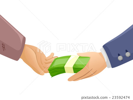 Hands Rich Poor Money 23592474