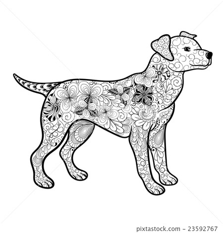 Dog doodle 23592767