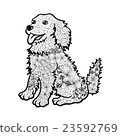 Dog doodle 23592769