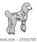 Poodle Dog Doodle 23592787