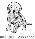 Puppy doodle 23592788