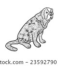 St. Bernard dog 23592790
