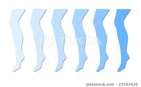 Leg color sample - Stock Illustration [23593420] - PIXTA
