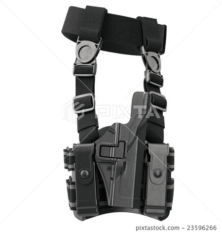 Holster ammunition security, side view 23596266