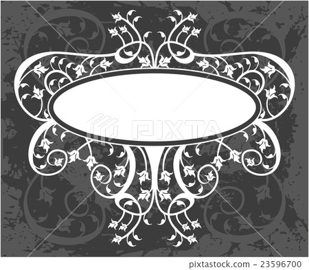 Decorative frame with pattern Decorative frame with pattern 23596700