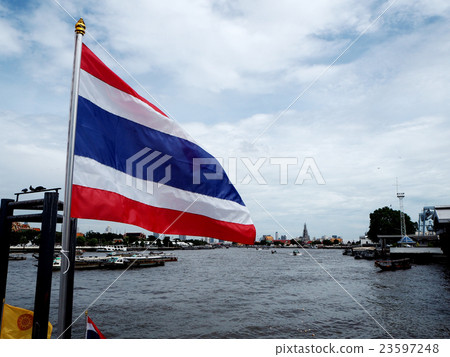 Flag of thailand 23597248