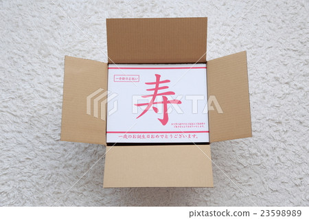 長壽儀式（紙板紙板箱生日一米飯mochi 1歲1歲1歲一事件活動） 23598989