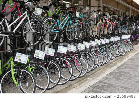 京都的自行車商店 23599498