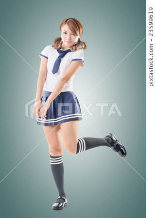 Japanese style school girl 23599619