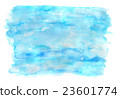Beautiful bright blue watercolor image on white Beautiful bright blue watercolor image on white 23601774