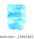 Bright blue watercolor texture image on white Bright blue watercolor texture image on white 23601842