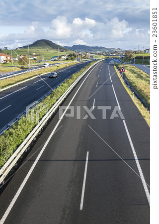 Spanish road scenery Spanish road scenery 23601851