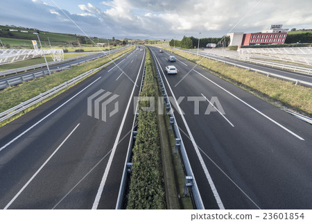 Spanish road scenery Spanish road scenery 23601854
