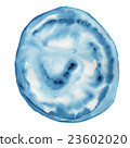 Navy blue watercolor abstract circle shape Navy blue watercolor abstract circle shape 23602020
