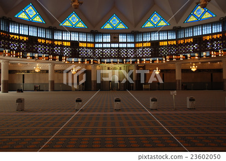 Inside of the National Mosque (Masjit-Negara) (Kuala Lumpur / Malaysia) Inside of the National Mosque (Masjit-Negara) (Kuala Lumpur / Malaysia) 23602050