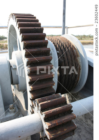 continue of gear with ditch background 23602449