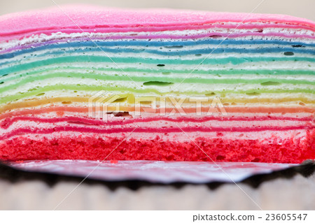 rainbow crape cake rainbow crape cake 23605547
