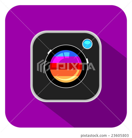 Colorful Camera Icon Colorful Camera Icon 23605803
