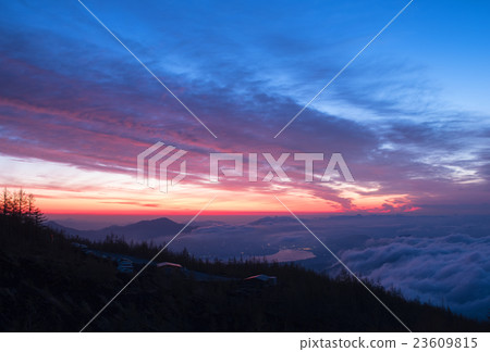 Dawn of Mt. Fukushi Sukiguchi 23609815