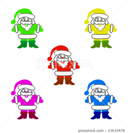 vector of santa claus - Stock Illustration [23610476] - PIXTA