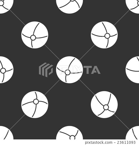 seamless pattern with ball - Stock Illustration [23611093] - PIXTA