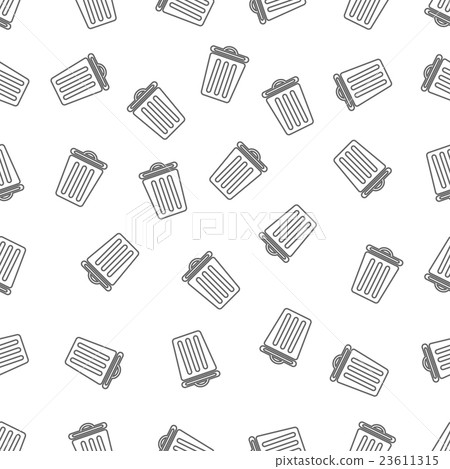 seamless pattern with bin seamless pattern with bin 23611315