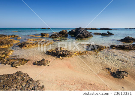 Elafonissi Beach on Crete, Greece 23613381