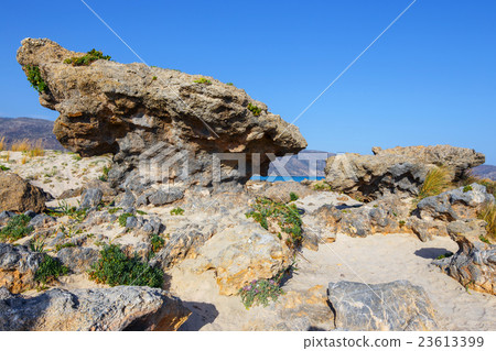 Elafonissi Beach on Crete, Greece 23613399